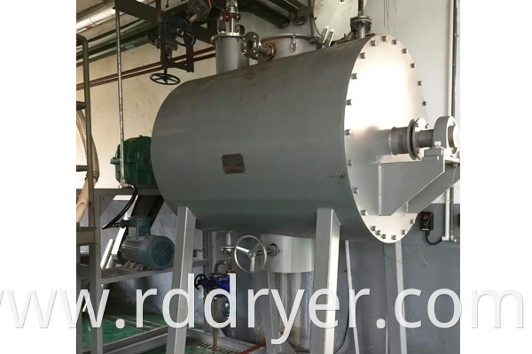 Horizontal Vacuum Dryer Machine for Flammable and Explosive Materials